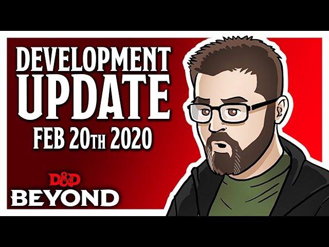 D&D Beyond Dev Update - Latest News & Updates