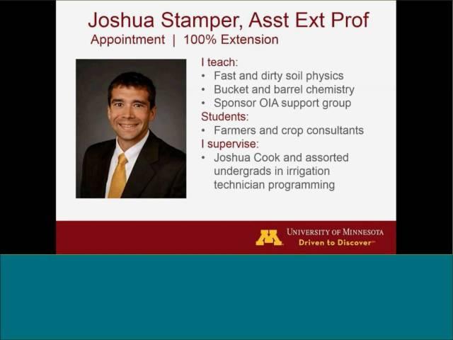 Josh Stamper 5 Minute Talk