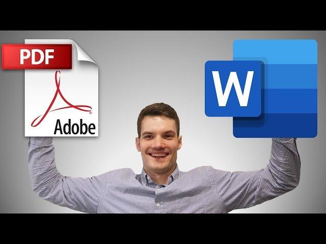 How to Convert PDF to Word