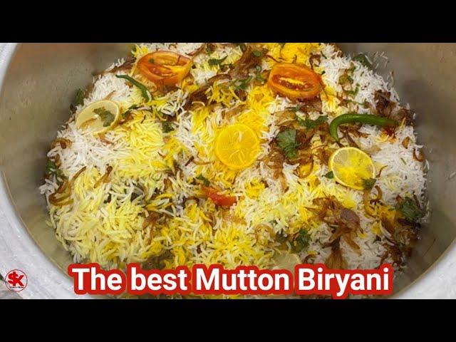 Mutton Biryani recipe  | गोश्त दम बिरयानी | Muslim style mutton biryani | Home made biryani