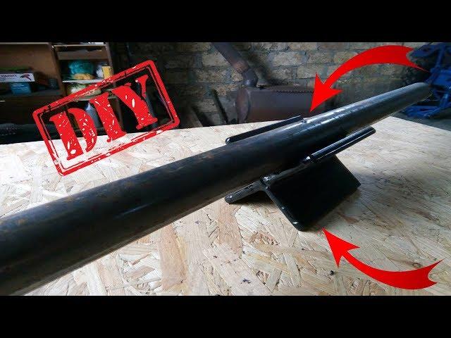 Amazing Diy Tool Idea Centered Holes in Round Pipe