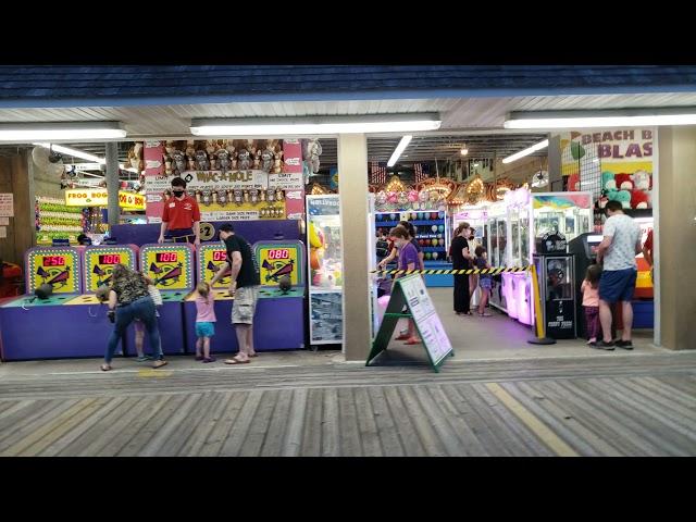 Rehoboth Beach Boardwalk walk through