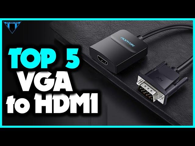 Best VGA to HDMI Adapter 2022 - Best VGA to HDMI Converter [Top 5 Best Reviewed]