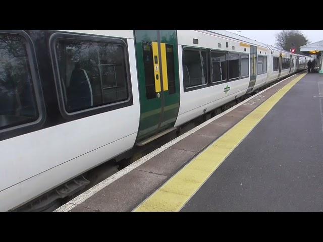 Southern Class 387129 Arrivals & Depart Ford for Bognor Regis