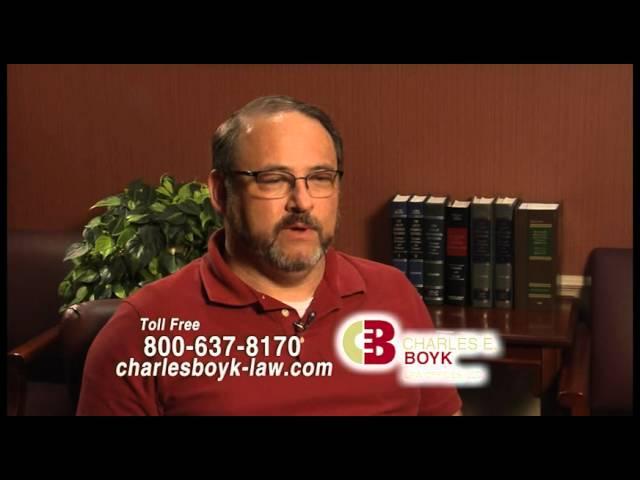 Clinton and his experience with attorney Charles Boyk