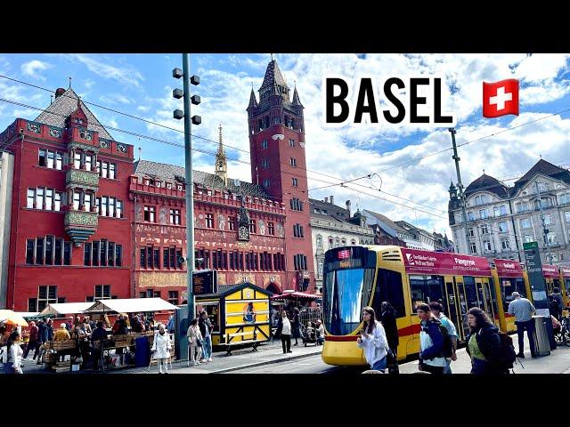 Basel, Switzerland Walking Tour (4K 60fps) September 24, 2024 City Walk