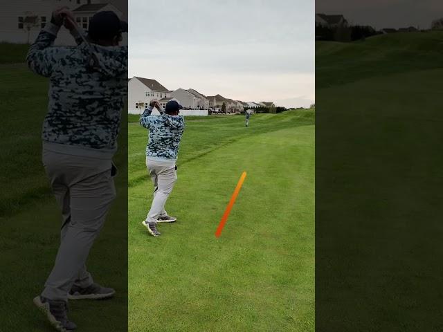 How much do you trust your golf buddies?! #golf #golfswing #closecall