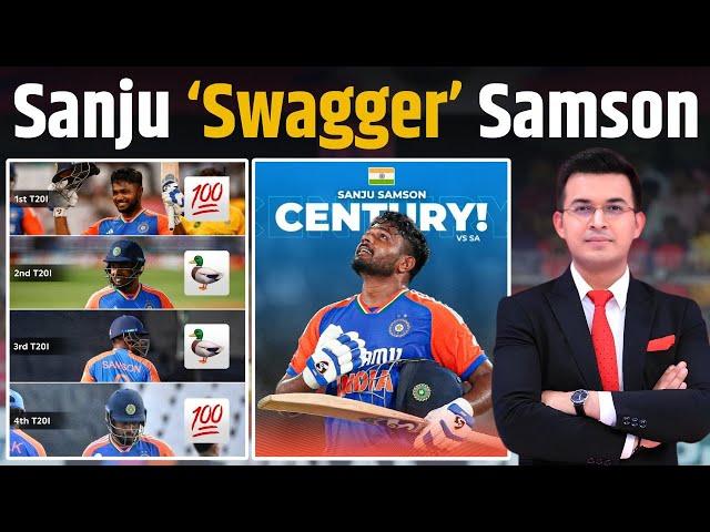 IND vs SA : Sanju 'Swagger' Samson has scored three centuries in last 5 innings!