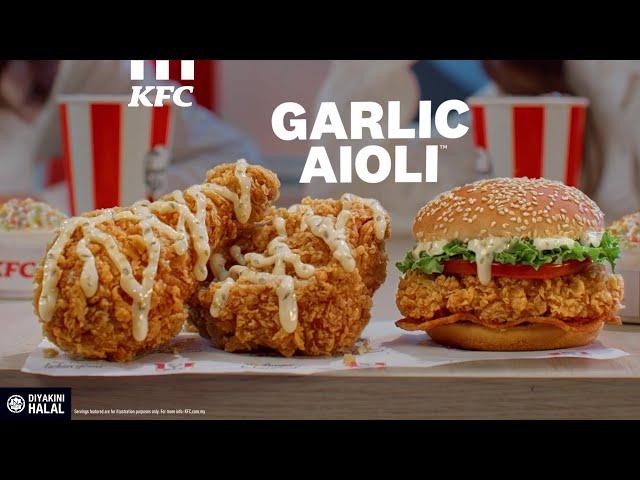 KFC Garlic Aioli: Not Your Basic White Sauce