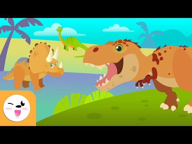 DINOSAURIOS para niños  Carnívoros, herbívoros y curiosos  Recopilación