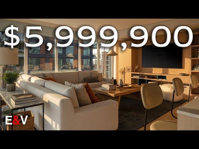 Inside this $5,999,900 Penthouse in Vancouver, BC | Penthouse Tour