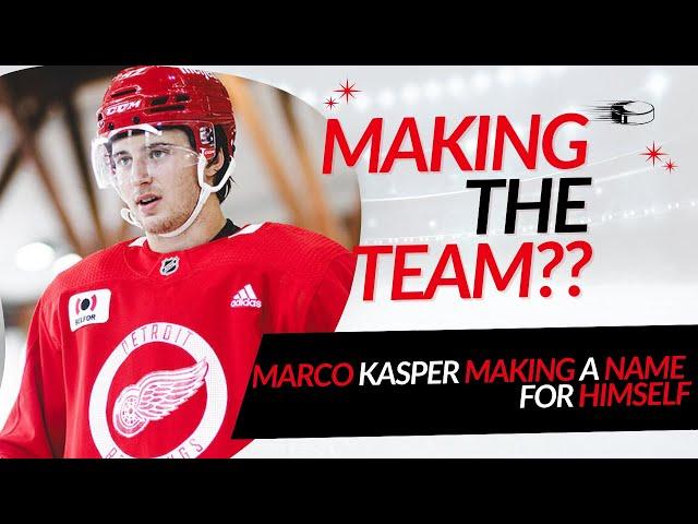 Can MARCO KASPER Make the RED WINGS?