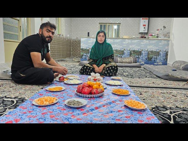  A long and memorable night for Hojjat and Farzaneh: Yalda Night Celebration 