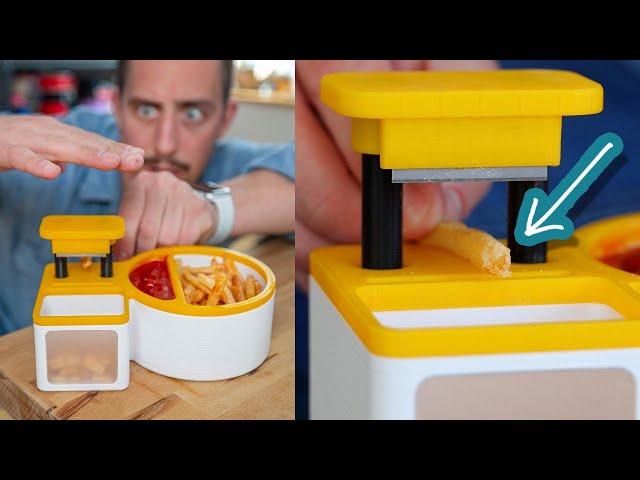 this invention helps you double dip your food