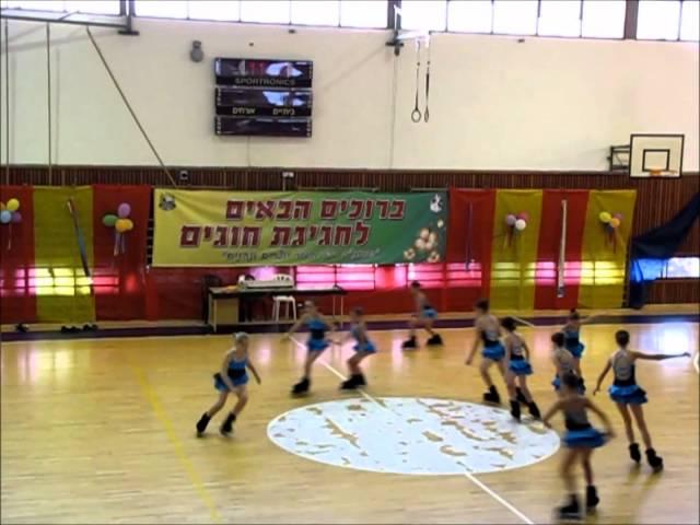 בנות הרולר של ראש פנה בכפר תבור יוני 2010
