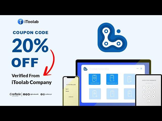 (20% OFF)  iToolab UnlockGo iPhone Coupon Code 2023 | CB9