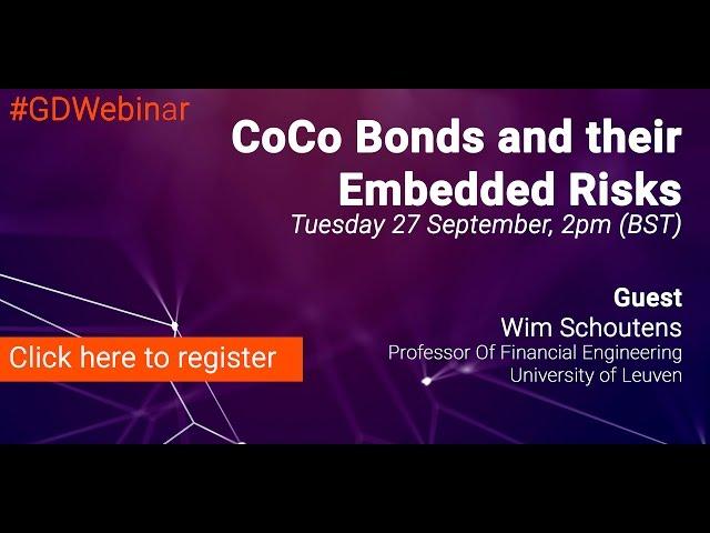 Webinar: Coco Bonds and Their Embedded Risks