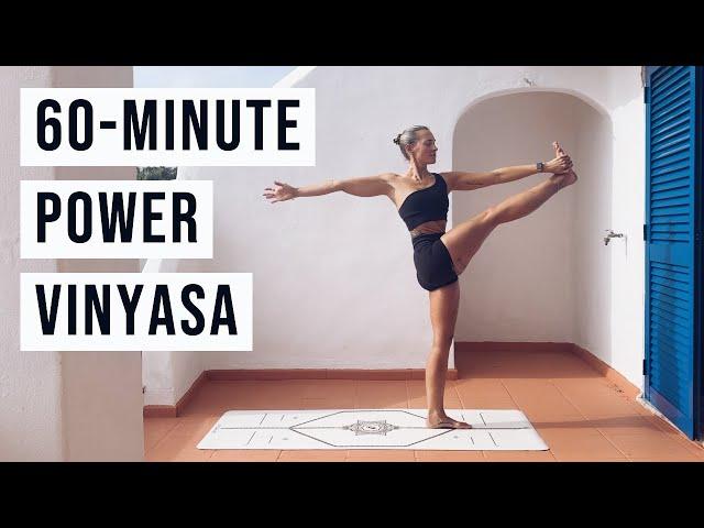 60-MINUTE POWER VINYASA | Int/Adv Yoga Flow | CAT MEFFAN