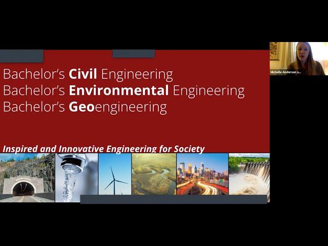 Civil, Environmental, and Geo- Engineering - UMN CSE Exploring Majors - Fall 2021