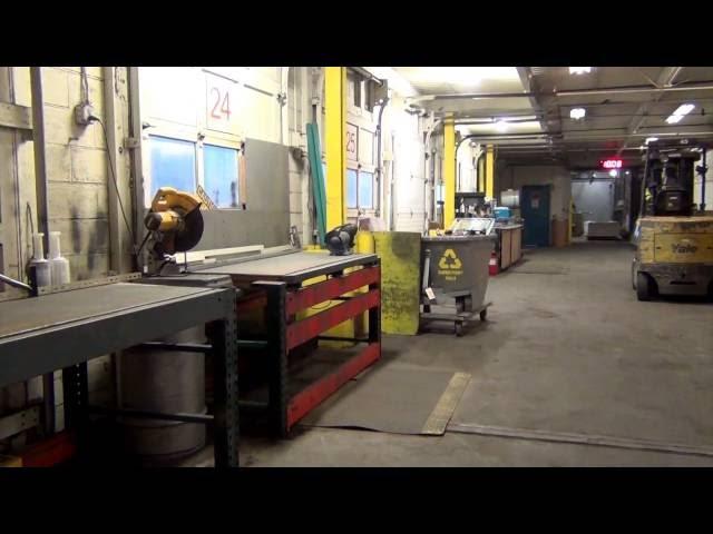 Inside American Surplus' Shelving Department