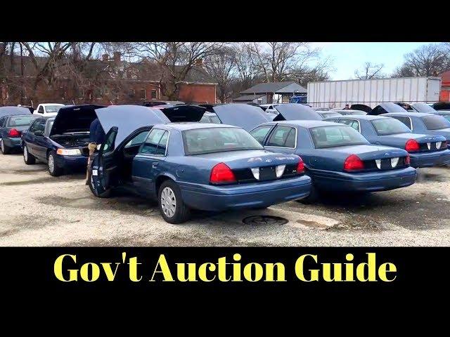 HOW TO FIND and BUY at Government Surplus Auctions