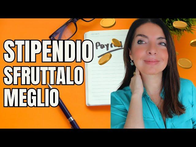 COME DIVENTARE PIÙ RICCHI: 4 cose da fare subito con lo STIPENDIO