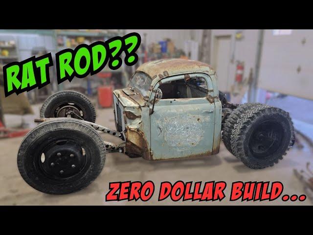 Building a 51 Ford Rat Rod on a Zero Dollar Budget!