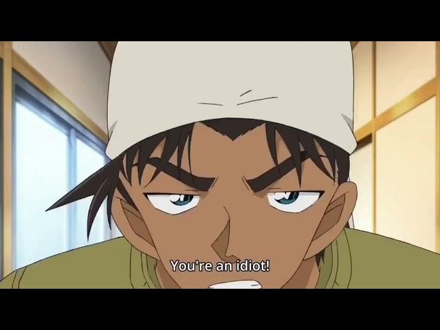 Detective Conan Heiji Kazuha funny moments in Hindi dub #detectiveconan#anime#funny#hindidub#heiji