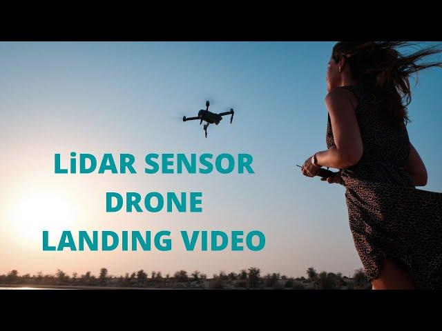 Landing video of LiDAR Sensor DRONE of Nakshatech|Geospatial