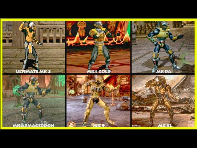 CYRAX Graphic Evolution 1995-2019 Mortal Kombat | XBOX DC PS2 PC PS4 |