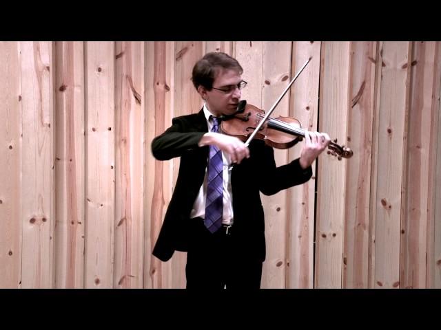 Gavotte en Rondeau from Bach Partita No. 3 - Zsolt Eder violin