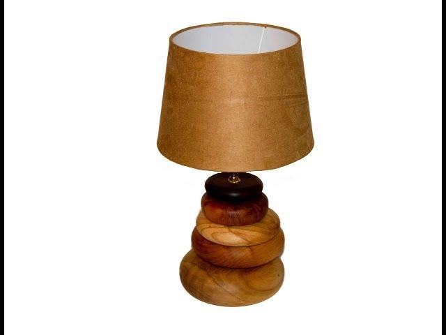 Woodturning - Wood Lamp