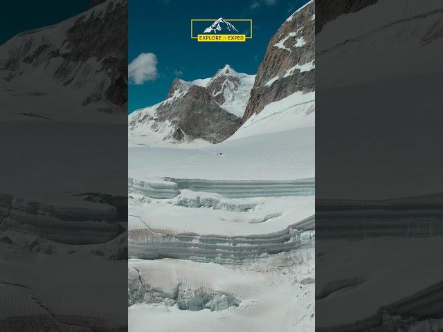 Aerial View of Sim La | Snow Lake Trek | Karakoram Expedition | Explore n Exped