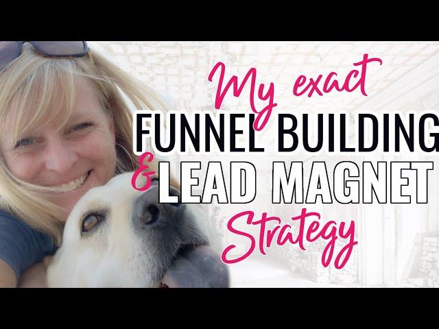 My Funnel Building  and Lead Magnet Strategy- HBA Funnel Builder Demo | Amy Starr Allen