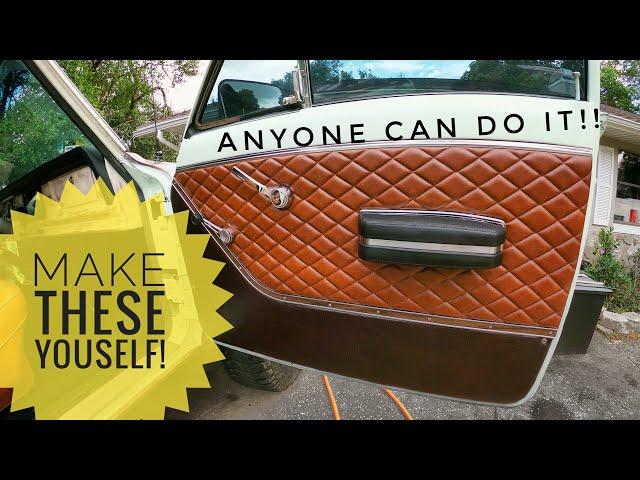 DIY custom door panels for jeep j10