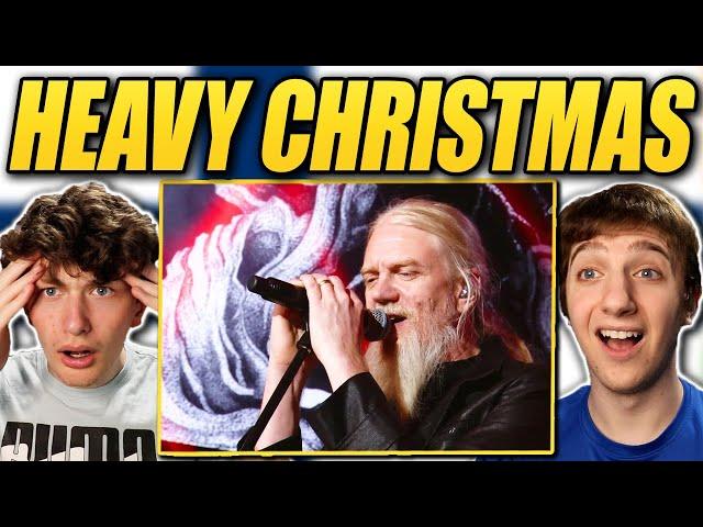 Americans React to Finnish Christmas Rock Song | Raskasta Joulua - Heavy Christmas REACTION!!