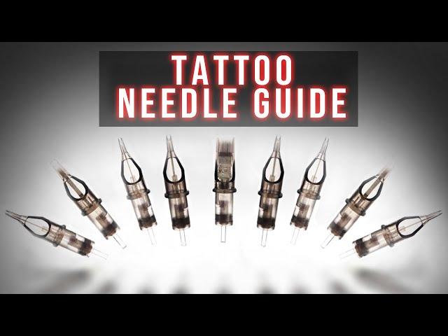 Tattoo Needle Guide -  How to choose the right needle for shading and lines