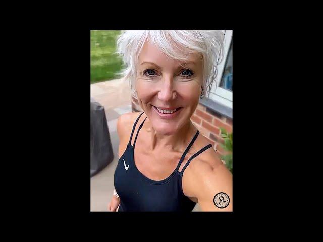FIONA LAMBERT - Natural & Beautiful Older Woman Over 50  Mature Model
