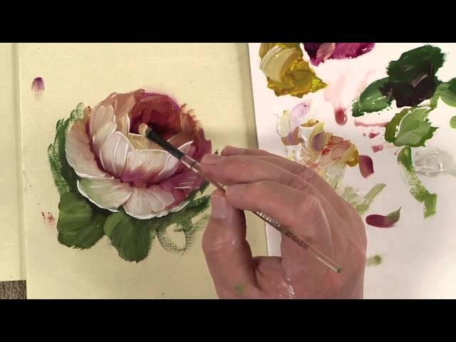 Painting Tapestry Flowers- Tapestry of Strokes Book Video 1