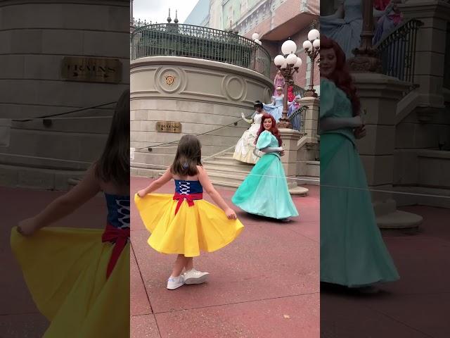 Disney Princesses at Walt Disney World! #disney #disneyworld #disneyprincess