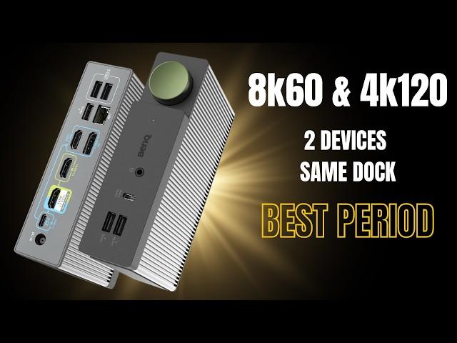 Best Docking Station Gaming/Work Hybrid Desk 2024 BenQ DP1310