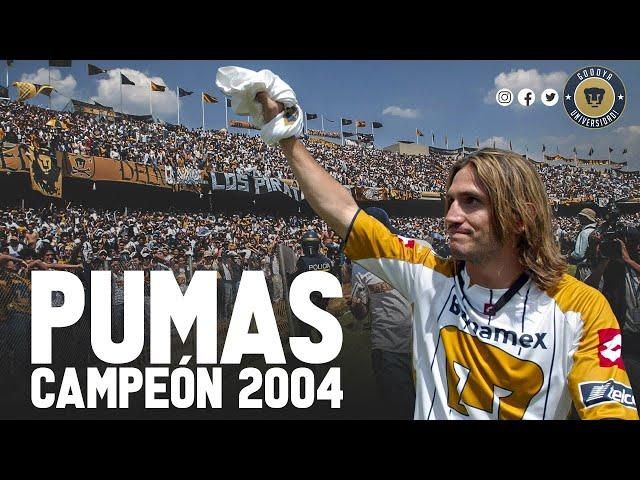 Pumas Campeón 2004 Súper Estadio