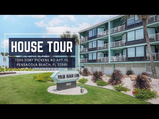 Ep 3: Inside this 2-bedroom unit in Pensacola Beach | 1390 Ft Pickens Rd. 111 | Buyer Tour