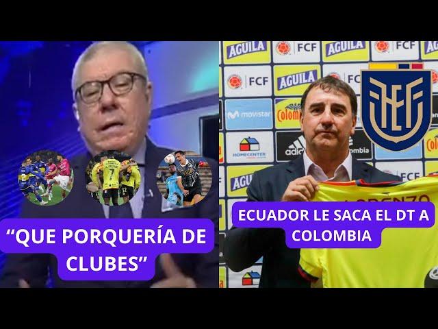 ECUADOR LE QUITA EL DT A COLOMBIA TRAS SU RENUNCIA DE LOS CAFETEROS | VITO MUÑOZ DECEPCIONADO DE LOS