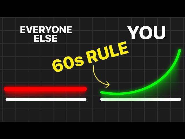 The 60 Second Rule That Makes Laziness Impossible