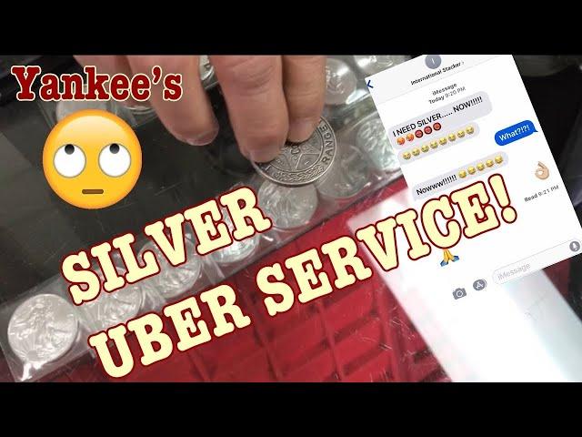 Yankee’s Silver Uber Service!  (More Silver for International Stacker’s MegaGAW???)