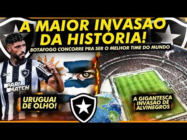 A MAIOR INVASÃO DA HISTÓRIA DO FUTEBOL! ABSURDO! | BOTAFOGO MELHOR TIME DO MUNDO? ESTÁ CONCORRENDO!