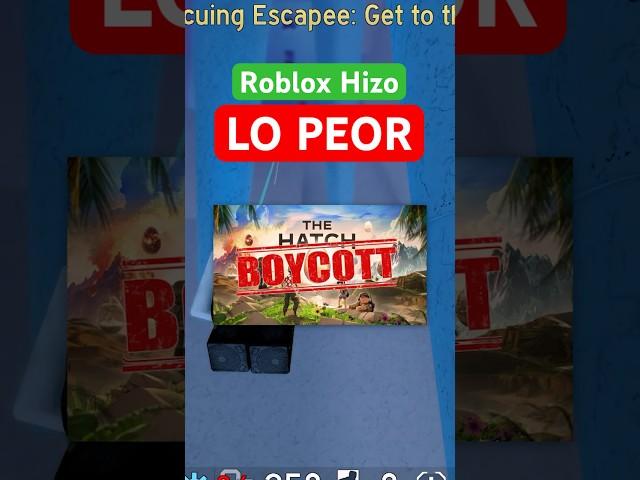  Roblox Hizo Lo PEOR!! #roblox #games #shorts