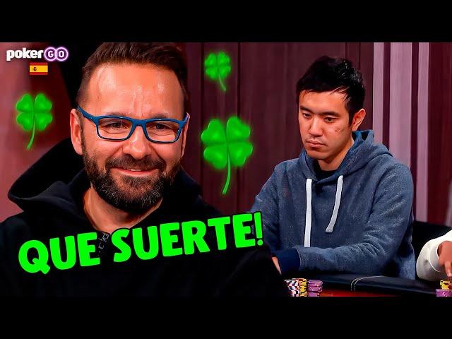 MENUDA SUERTE de DANIEL NEGREANU contra este AMATEUR