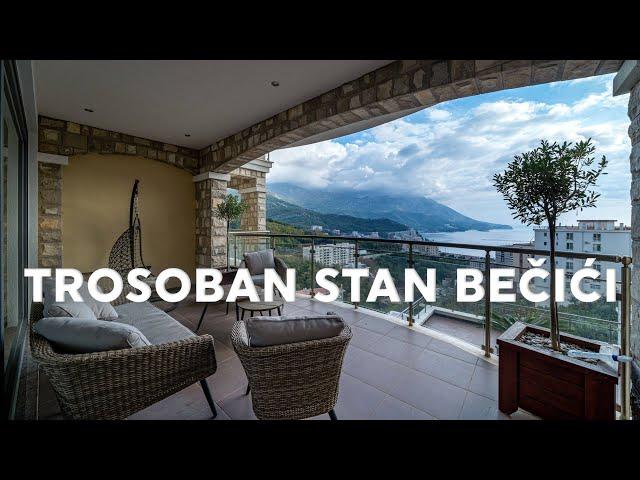 Trosoban stan na prodaju - Bečići Budva